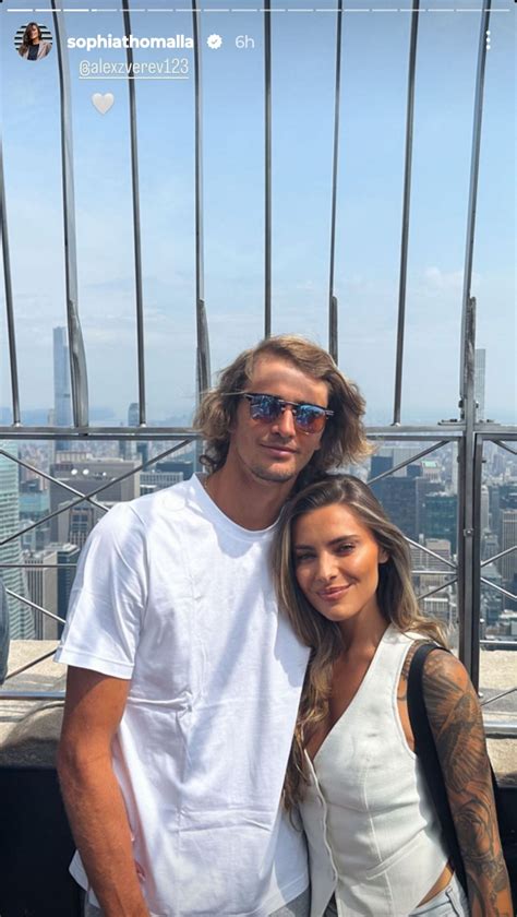 instagram sophia thomalla|The story behind Alexander Zverev's passionate girlfriend Sophia .